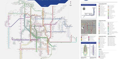 Маршрут TransJakarta карті