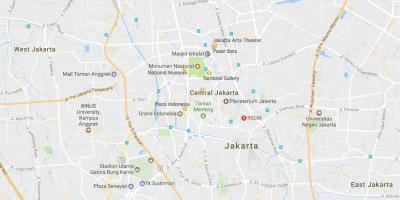 Карта Джакарта Чайнатаун